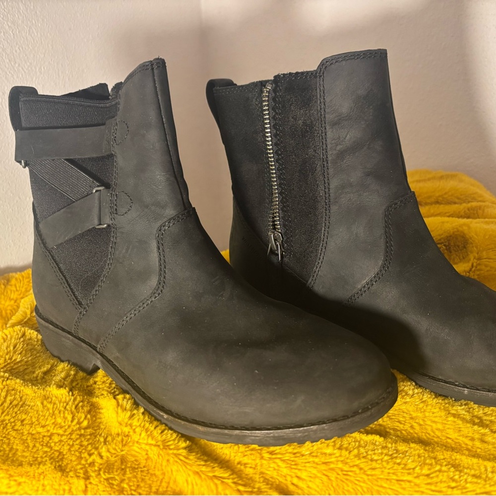 Black Waterproof Teva “Ellery” Boots